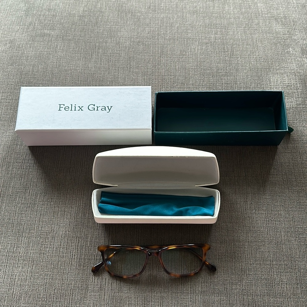 Felix Gray Blue Light Glasses - like new!